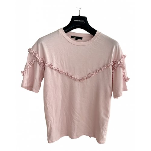 Pre-owned Maje Spring Summer 2021 T-shirt In Pink