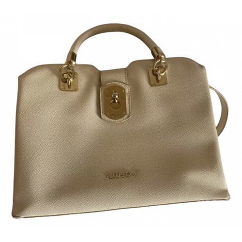Pre-owned Liujo Leather Handbag In White