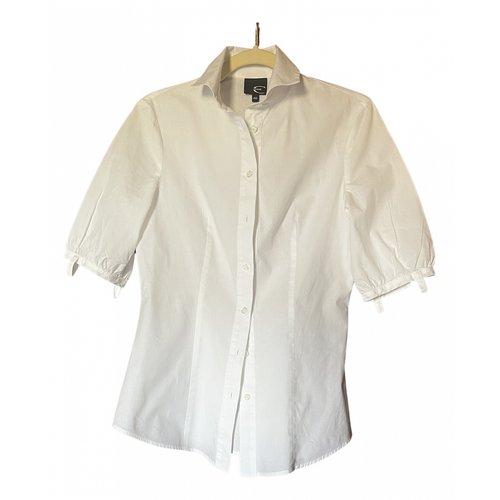 Pre-owned Just Cavalli Top In White
