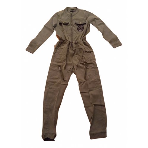 Pre-owned Mason Jumpsuit In Khaki