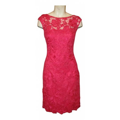 Pre-owned Monique Lhuillier Mid-length Dress In Pink