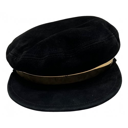 Pre-owned Maison Michel Hat In Black