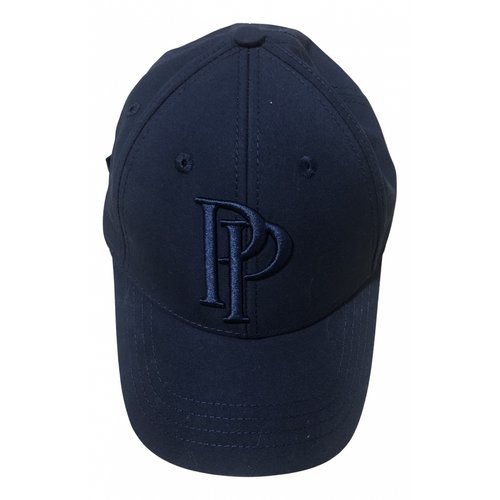 Pre-owned Patek Philippe Cloth Hat In Navy