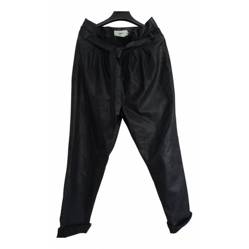 Pre-owned Minimum Carot Pants In Black