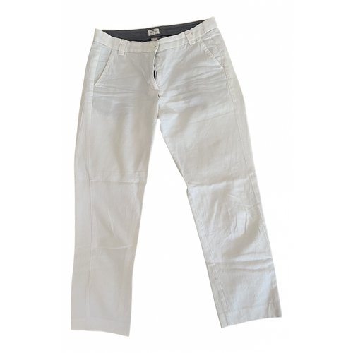Pre-owned Hartford Jeans In White