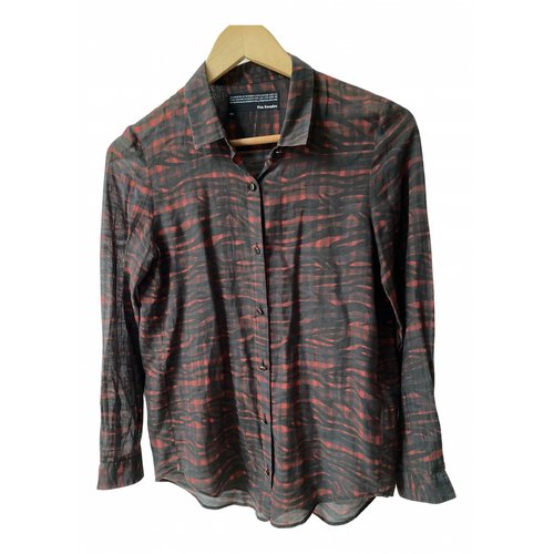 Pre-owned The Kooples Silk Shirt In Red