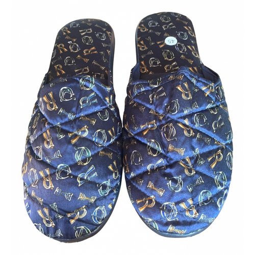 Pre-owned Etam Sandals In Blue