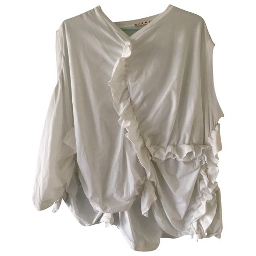 Pre-owned Marni Tunic In White