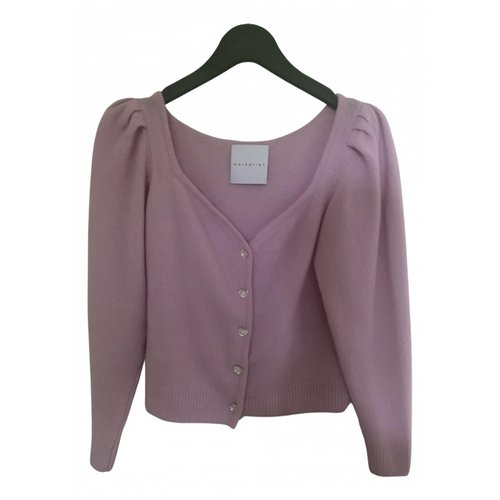 Pre-owned Markarian Cashmere Cardigan In Pink