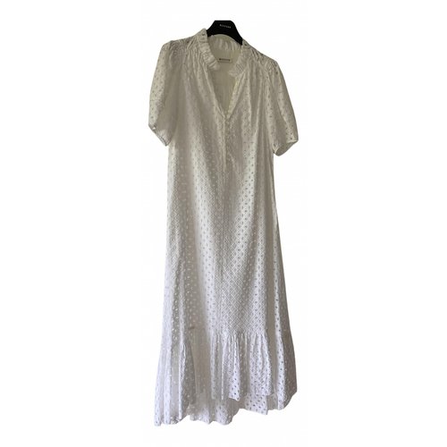 Pre-owned Masscob Mid-length Dress In White
