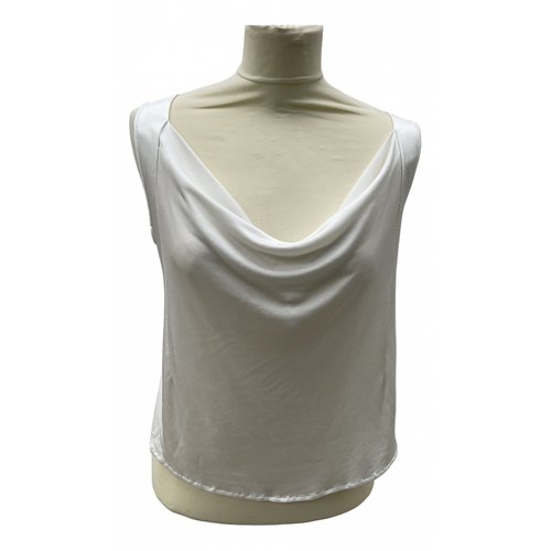 Pre-owned John Richmond Top In White