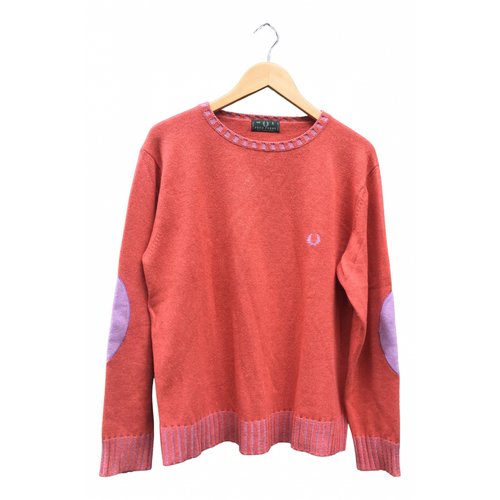 Pre-owned Fred Perry Pull In Orange