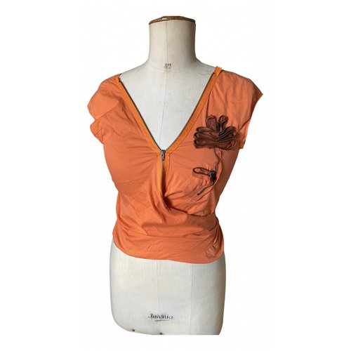 Pre-owned Moschino Cheap And Chic Blouse In Orange