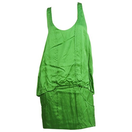 Pre-owned Stella Mccartney Mini Dress In Green