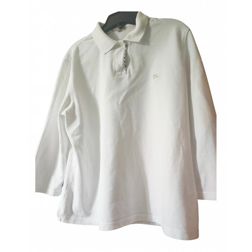 Pre-owned Burberry Top In White