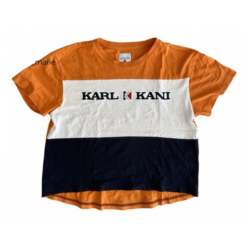 Pre-owned Karl Kani T-shirt In Orange