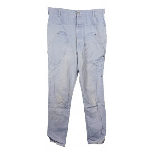 Pre-owned Issey Miyake Jeans In Blue