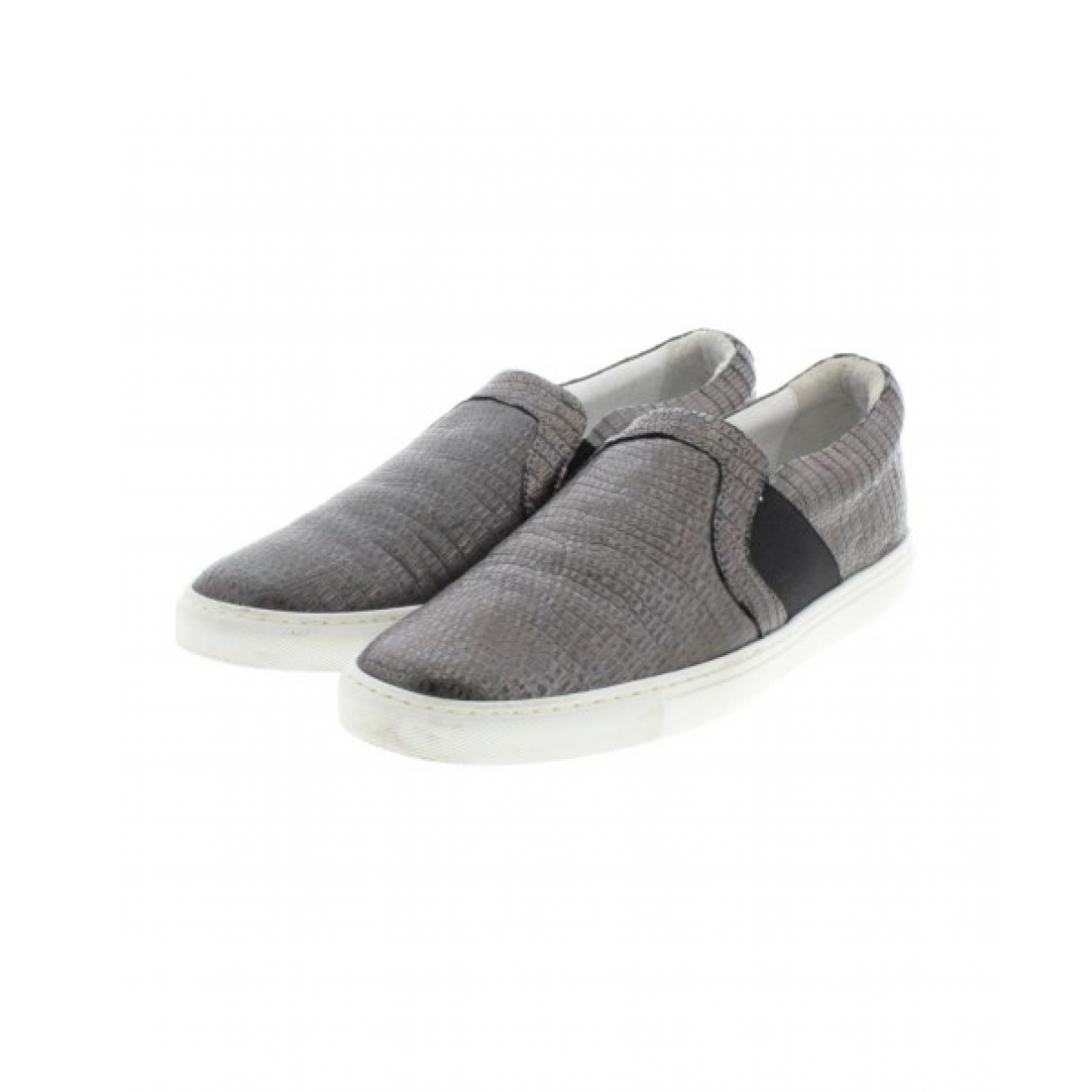 Pre-owned Lanvin Trainers In Grey 