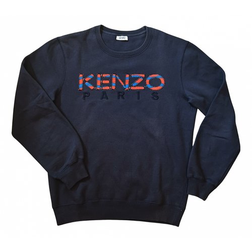Pre-owned Kenzo Sweatshirt In Navy