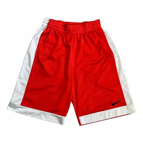 Pre-owned Nike Short In Red
