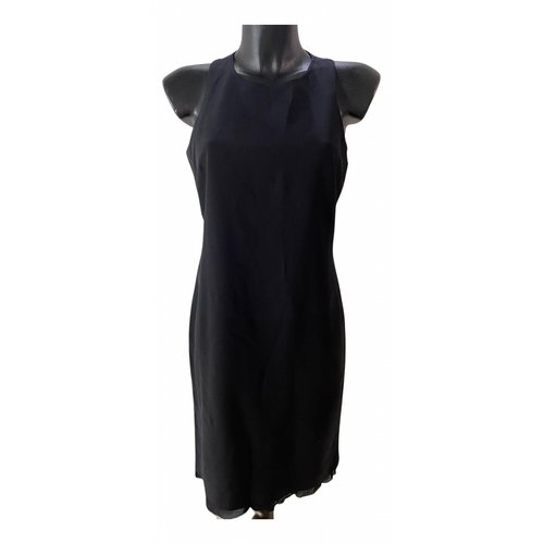 Pre-owned Atos Lombardini Mid-length Dress In Black