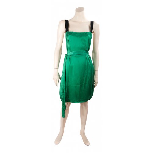 Pre-owned Stella Mccartney Mini Dress In Green
