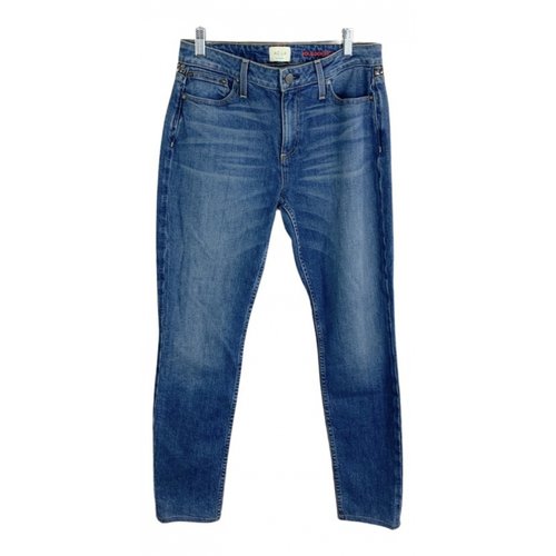 Pre-owned Alice And Olivia Slim Jeans In Blue