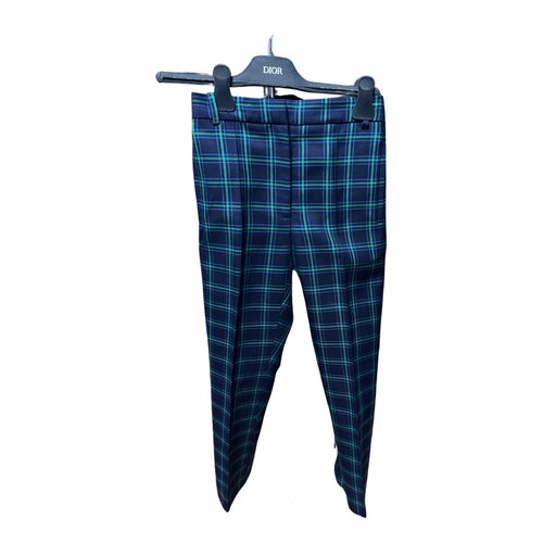 Pre-owned Rokh Carot Pants In Blue