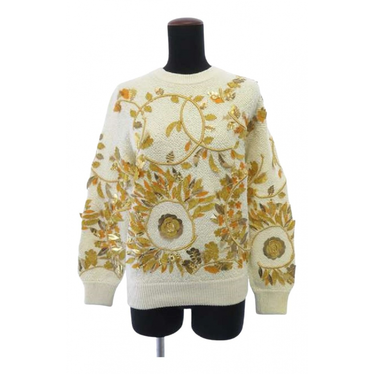 Pre-owned Chanel Sweatshirt In Yellow 