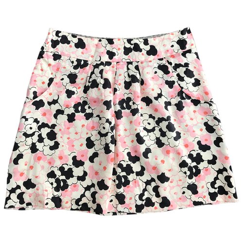 Pre-owned Max & Co Silk Mini Skirt In Pink