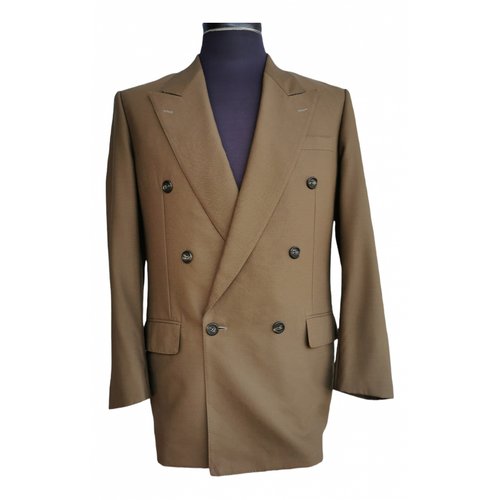 Pre-owned Givenchy Wool Jacket In Beige