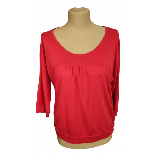 Pre-owned Comptoir Des Cotonniers Blouse In Red