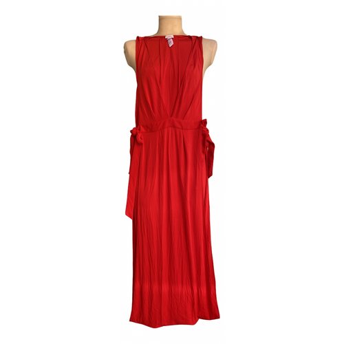 Pre-owned La Perla Maxi Dress In Red