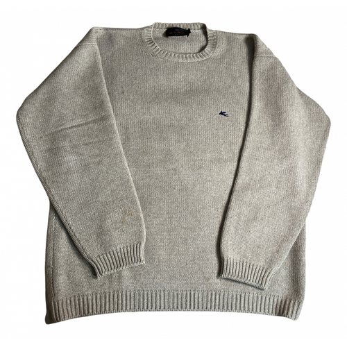 Pre-owned Etro Cashmere Pull In Beige