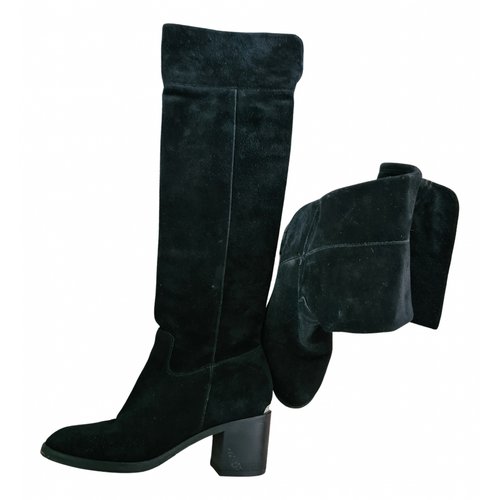 Pre-owned Michael Kors Boots In Black
