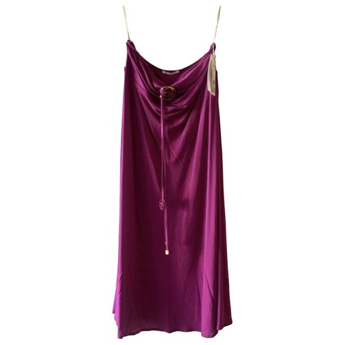 Pre-owned Maryan Mehlhorn Mid-length Dress In Purple