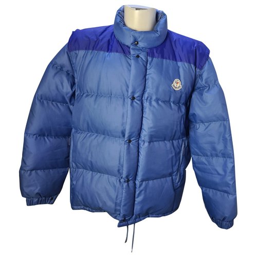Pre-owned Moncler Grenoble Puffer In Blue