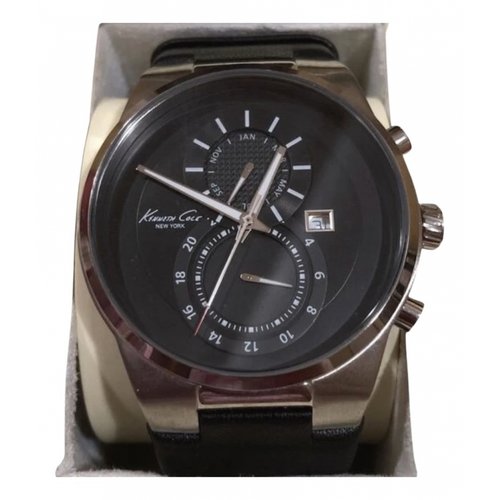Pre-owned Kenneth Cole Watch In Silver