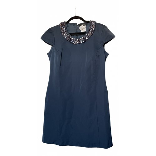 Pre-owned Max Mara Mid-length Dress In Navy