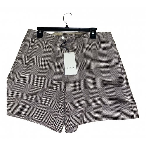 Pre-owned Gucci Short In Grey