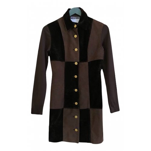 Pre-owned Moschino Cheap And Chic Jacket In Brown