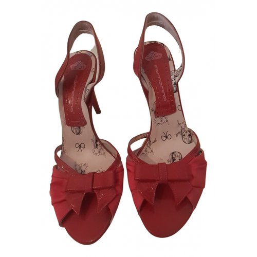 Pre-owned Fornarina Leather Sandals In Red