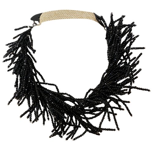 Pre-owned Brunello Cucinelli Necklace In Black