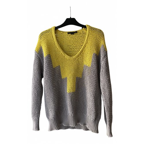 Pre-owned Alexander Wang Jumper In Yellow