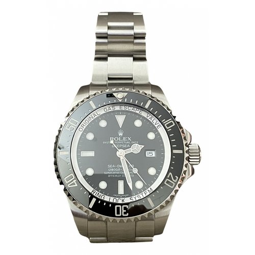 Pre-owned Rolex Deepsea Watch In Black