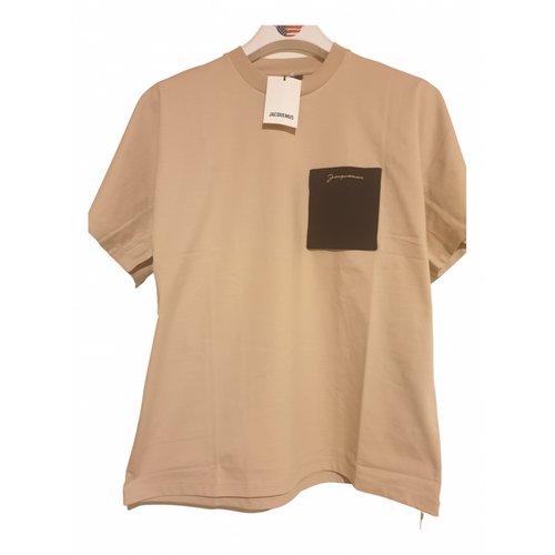 Pre-owned Jacquemus T-shirt In Beige