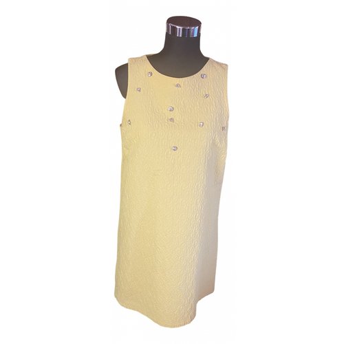Pre-owned Annie P Mid-length Dress In Yellow