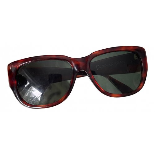 Pre-owned Donna Karan Sunglasses In Brown