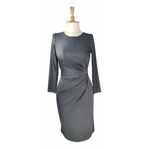 Pre-owned Malina Mid-length Dress In Grey