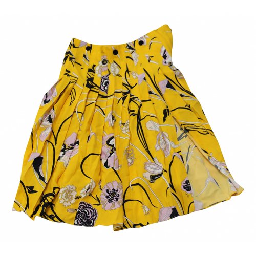 Pre-owned Emilio Pucci Mid-length Skirt In Yellow